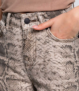 Джинсы #БШ2167, бежевый - Dommod фото 5