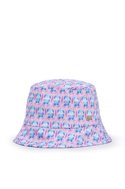 Розовая шляпка девушки Неожиданная скидка в корзине Розовая шляпка девушки Неожиданная скидка в корзине