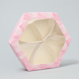 Цена за 5 шт. Коробка кондитерская складная, упаковка «Зефир», 23×20×4 см