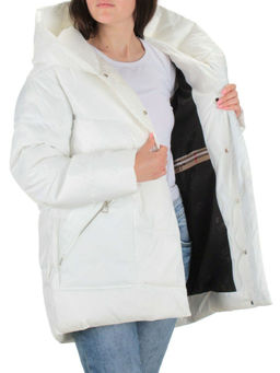 22359 WHITE Куртка зимняя женская (200 гр. холлофайбера) - Fashion фото 6