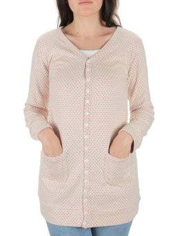 TA013 PINK Кардиган женский (100% хлопок)