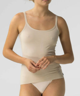 ATLANTIC CLV-001 Майка Regular светло-бежевый  фото 3