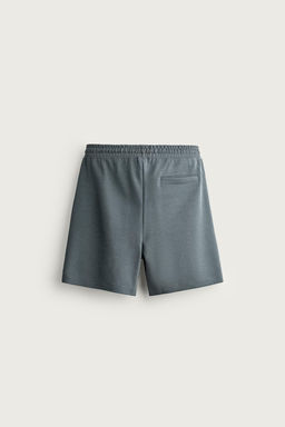 BERMUDA JOGGER RELAXED FIT INTERLOCK / Azul lavado - Zara фото 12