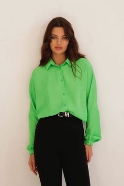 Рубашка базовая летучая мышь со спущенной линией плеча - Martichelli фото 4