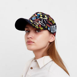 Кепка MINAKU ART, чёрная, размер 58