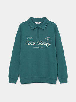 Polo Yaka Bask?l? Erkek ?ocuk Ti??rt