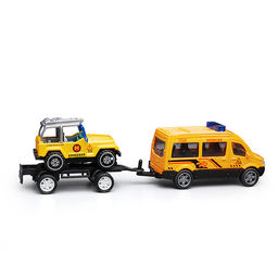 Машина "Стройка" металл, в коробке