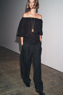 ZW COLLECTION OFF-THE-SHOULDER TOP