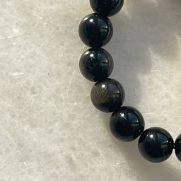 Браслет из золотистого Обсидиана 20,5 см