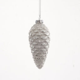 Украшение новогоднее "Шишка", L6 W6 H15 см