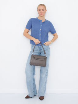 Сумка 0036VG gray  Vitelli Grassi