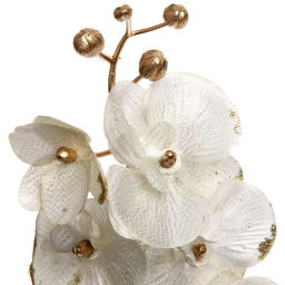 Искусственные цветы "FLOWERS GLAMOUR" 72см Орхидея белая