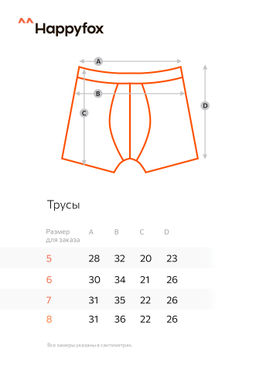 Трусы для мальчика Happy Fox  фото 3