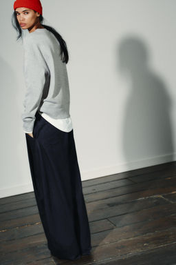 CONTRAST PLUSH SWEATSHIRT - Zara фото 5