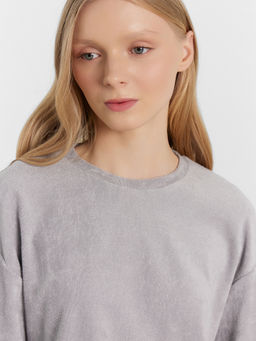 Комплект домашний женский серый дымчатый 592572 - Mark formelle фото 5