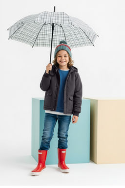 Haki Duz Kapusonlu Regular Erkek Cocuk Mont TKDAW26MO00012 - Trendyolmilla фото 5