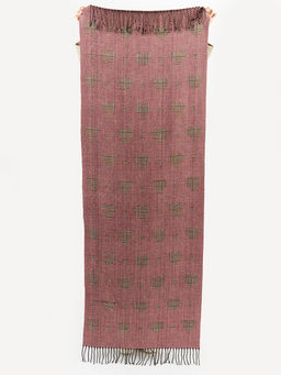 в составе ШЕРСТЬ  и КАШЕМИР Большой, мягкий, теплый  двусторонний палантин - Tantino фото 3