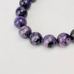 Браслет из Чароита 18,5 см - Радуга самоцветов фото 2