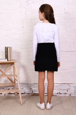 Флора блузка детская дл. рукав