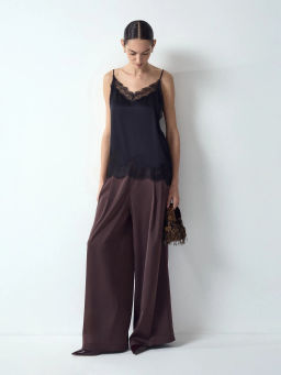 ЕМКА / Топ из шёлка и кружева - Emka фото 3