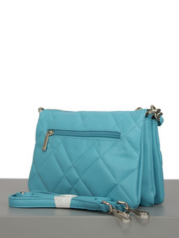 LACCOMA сумка Белла-Ф826-бирюза эко кожа хлопок