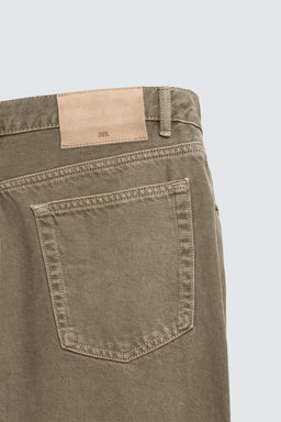 JEANS STRAIGHT FIT / Marr?n / Topo - Zara фото 9