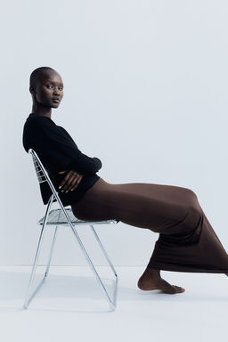 Camiseta boxy de algodon