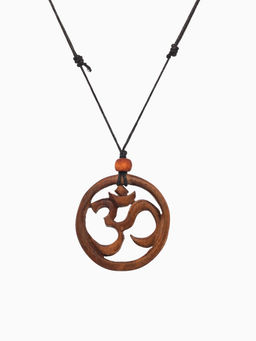 Кулон «Ом», дерево соно