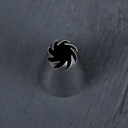 Цена за 20 шт. Насадка кондитерская Закрытая роза, d=2,3 см, выход 0,9 см, нержавеющая сталь - Simaland фото 3