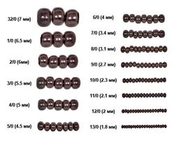 Бисер Чехия круглый 02/0 311-19001 6 мм 50 г
