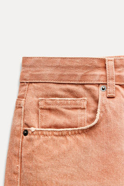 ZW COLLECTION STRAIGHT-LEG MID-RISE JEANS - Zara фото 10