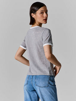 Джемпер женский серый с принтом Porsche 911 - Mark formelle фото 3