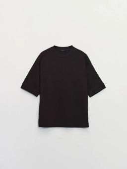 Футболка relax fit из хлопка интерлок / Zarina