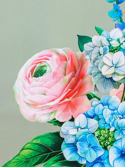 Цена за 2 шт. Пакет подарочный ламинированный вертикальный Гармония цветов, 26?12?32 см