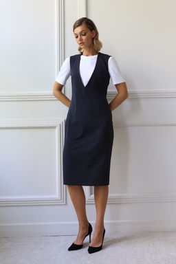 Платье с глубоким вырезом - Looklikecat фото 3