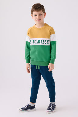 Мальчик зеленая пижама набор Неожиданная скидка в корзине - U.s. polo assn фото 13