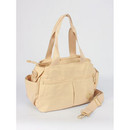 Сумка женская текстиль BoBo-758-1, 3отд, плечевой ремень, бежевый 265870