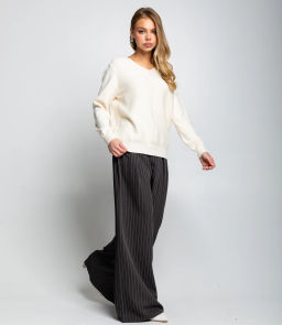 Джемпер #КТ8208, кремовый - Dommod фото 4