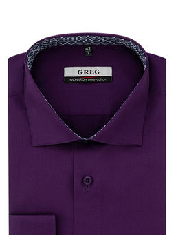 Сорочка мужская длинный рукав GREG 740/131/076/Z/1p  фото 3