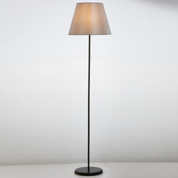 Торшер напольный BayerLux «4601», 1×15 Вт, Е27, черный/серый