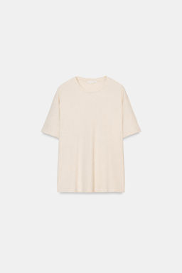 FLOWING SHORT SLEEVE T-SHIRT - Zara фото 5