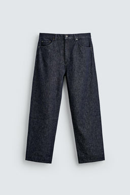 JEANS STRAIGHT FIT ALGOD?N - C??AMO / Azul - Zara фото 8