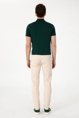 Erkek Bej Slim Fit Jean Pantolon Sepette S_rpriz _ndirim - U.s. polo assn фото 4