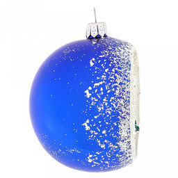 Елочная игрушка шар стеклянная Хвойный д7,5см, с лункой, цвета микс, ручная художественная роспись, подарочная упаковка (Россия) - Домашняя мода фото 7