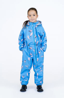 Комбинезон демисезонный голубые птички - Arctic kids фото 18