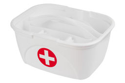 Контейнер 32*25*18,5 см Аптечка с крышкой с 2-мя защелками +вкладыш (бело-красн)(650) - Elan gallery фото 12