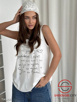 Женская удлиненная майка - Bruno фото 5