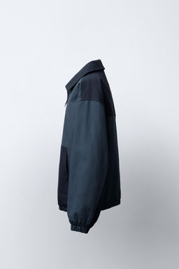 COLOUR BLOCK TWILL JACKET - Zara фото 3