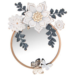 ЗЕРКАЛО НАСТЕННОЕ КОЛЛЕКЦИЯ ЦВЕТОЧНАЯ СИМФОНИЯ 72,4*59,1*7 СМ