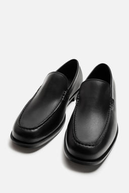 SMART LEATHER LOAFERS - Zara фото 5
